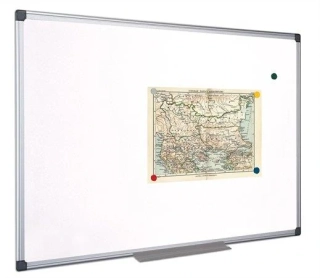 Biela popisovateľná stierateľná magnetická tabuľa 45x60cm